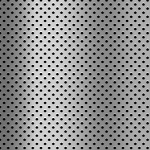 What size is perforated aluminium sheet?
